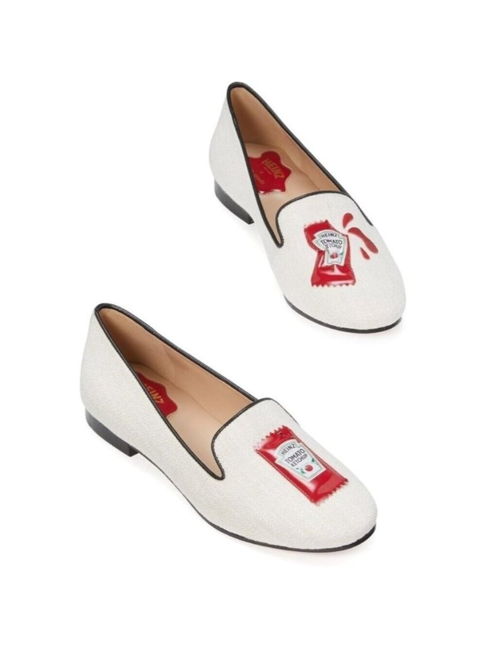 Kate Spade x Heinz Collaboration Slip On Loafers Shoes ( 7 )